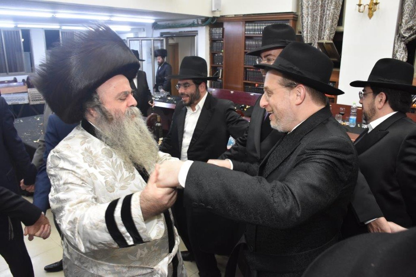 בני ברק: בבית מדרשו של הגאב"ד - שבע ברכות לבן הנגיד