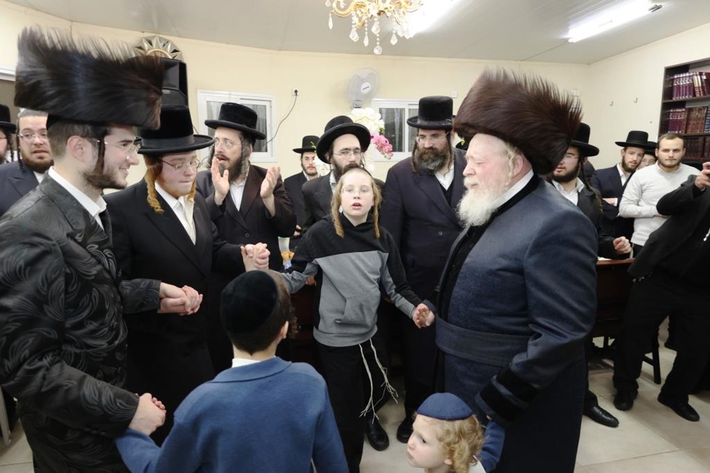 קרית גת: 'חלאקה' לנכד הרבי משומרי אמונים