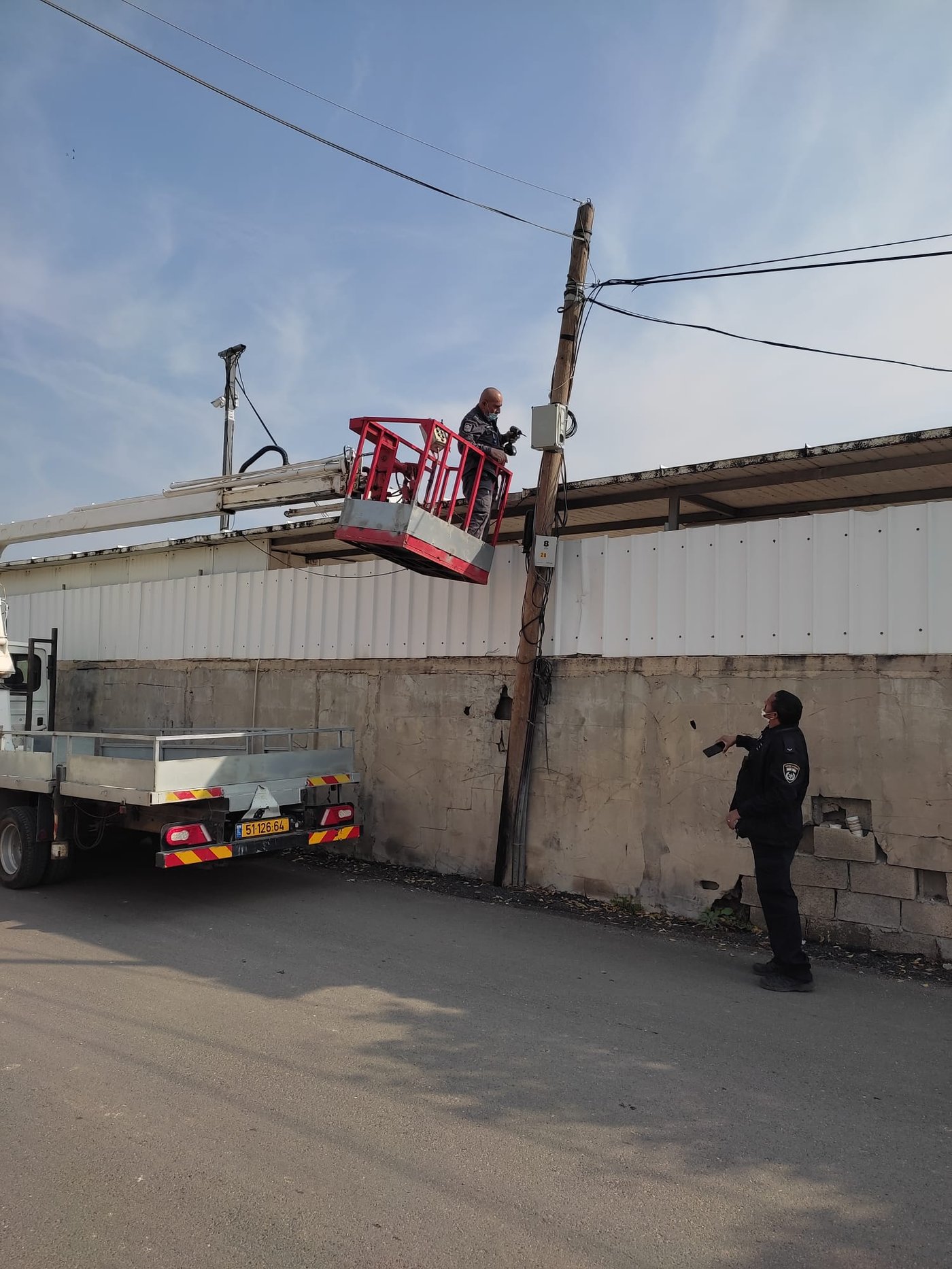 לוד: מצלמות אבטחה של ארגוני פשיעה הוסרו