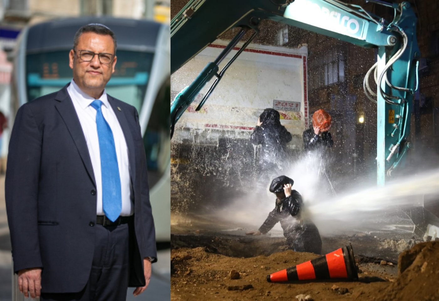 ליאון נפגש עם מוחי הרכבת וניסה להגיע להסדר