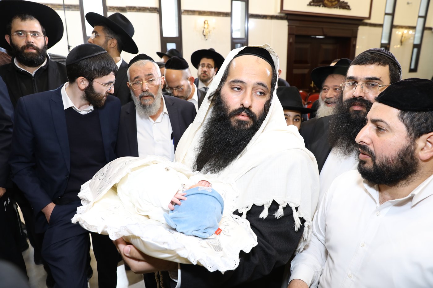 נתיבות: שמחת הברית לבן הרב יוסף חיים דבדה