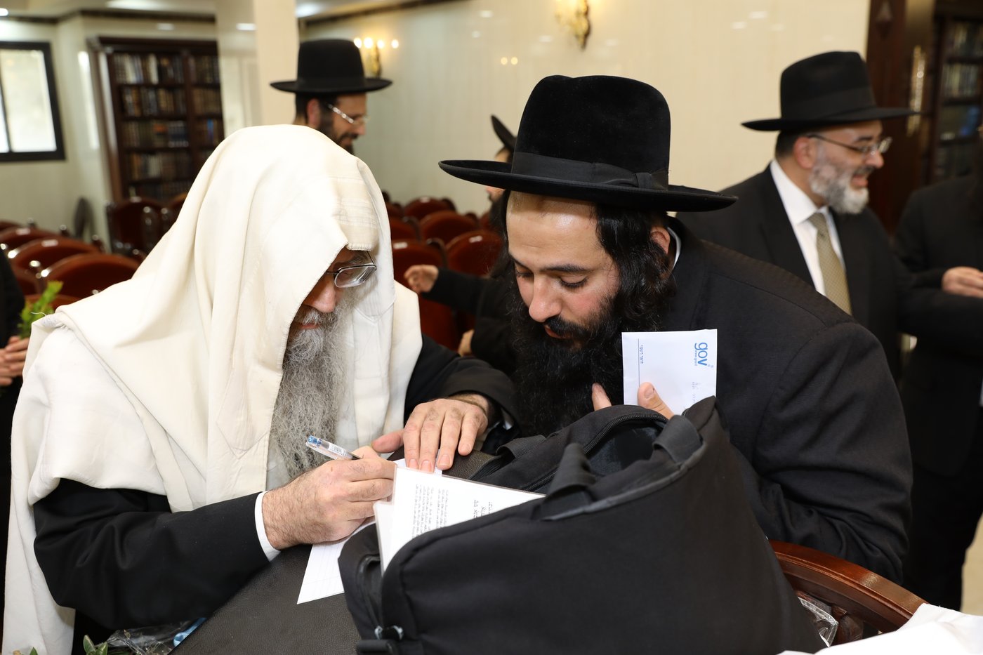 נתיבות: שמחת הברית לבן הרב יוסף חיים דבדה