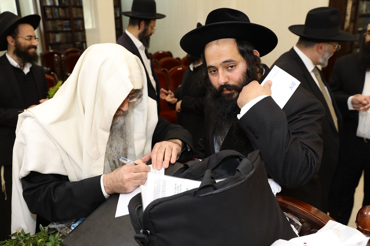 נתיבות: שמחת הברית לבן הרב יוסף חיים דבדה