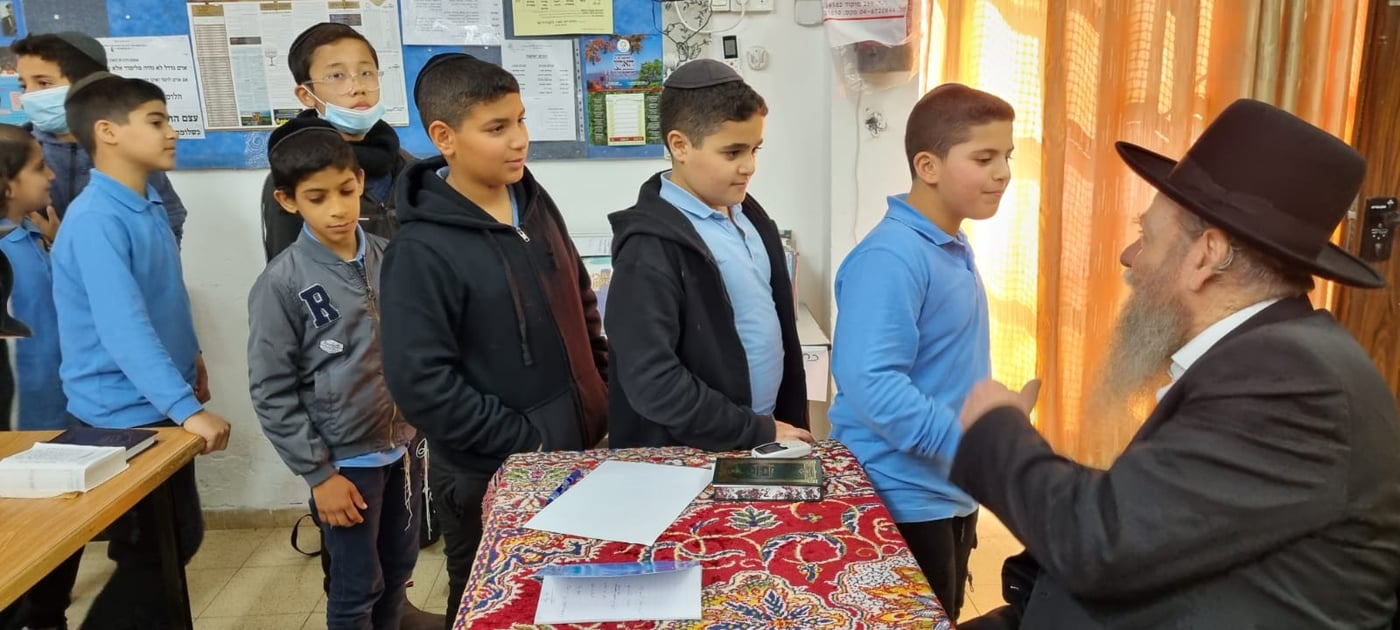 טבריה זכתה לביקורו של הגרמ"ש אדלשטיין