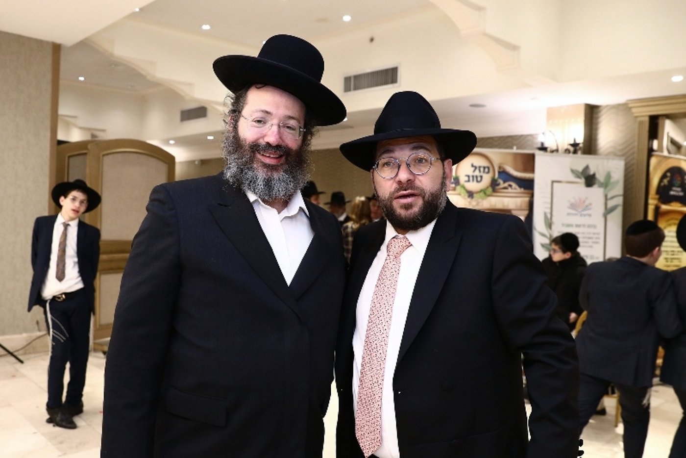 הרב בן ציון נורדמן חיתן את בנו; כולם באו • צפו