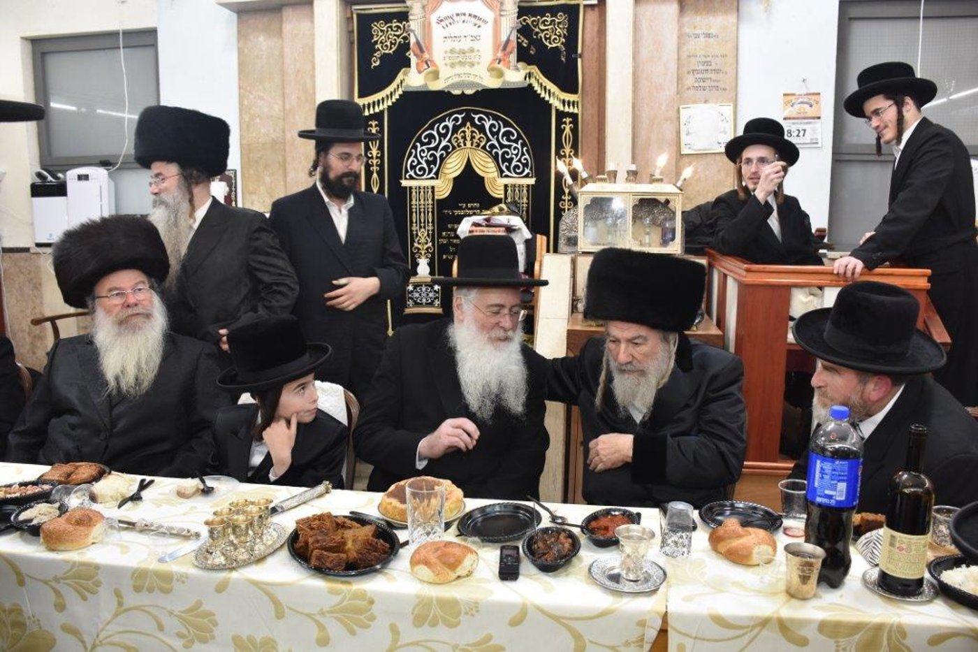 בר מצווה לנכד האדמו"ר מאשלג • גלריה
