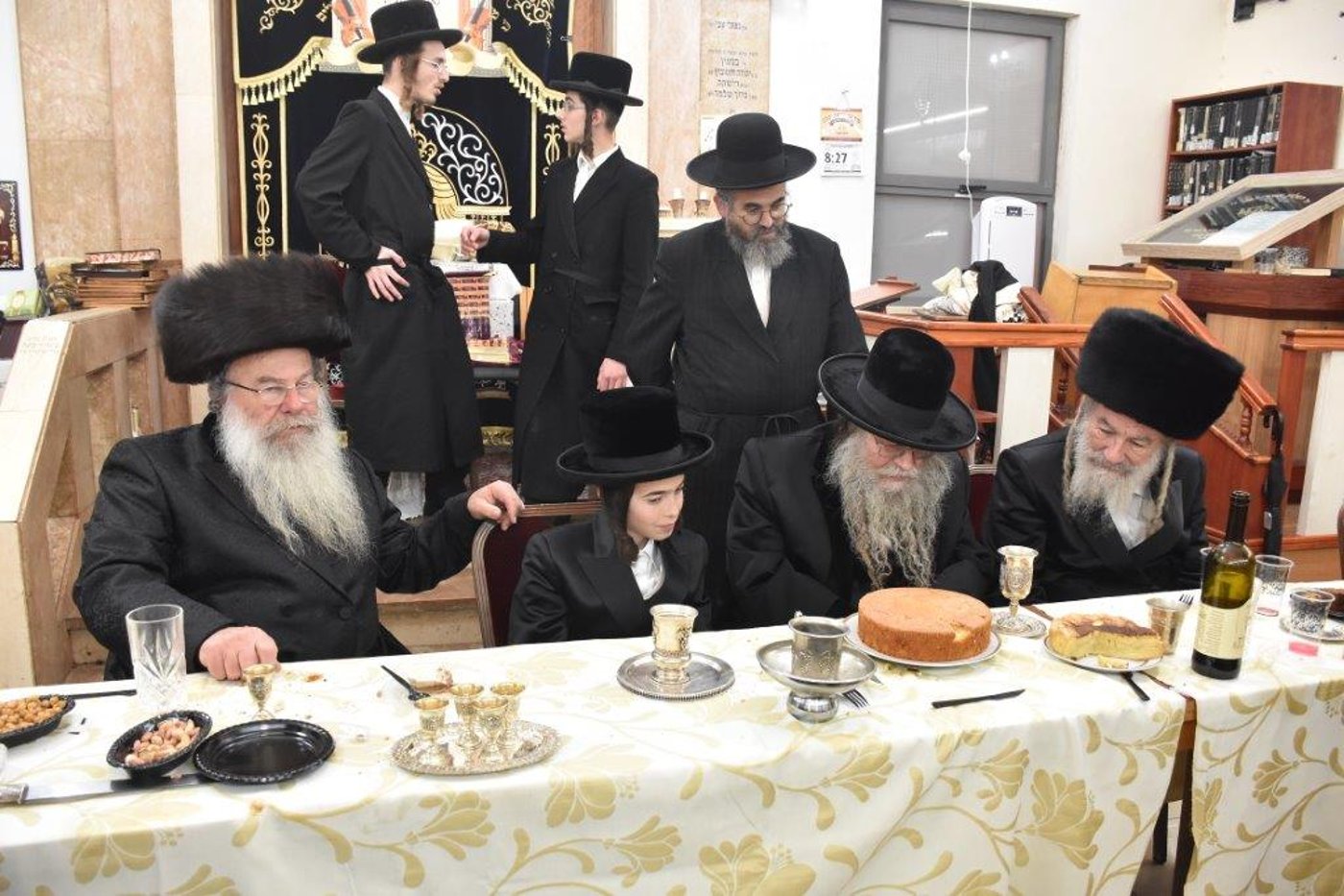 בר מצווה לנכד האדמו"ר מאשלג • גלריה