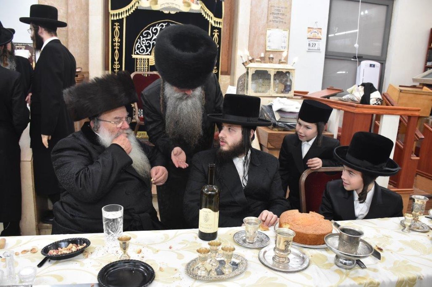 בר מצווה לנכד האדמו"ר מאשלג • גלריה