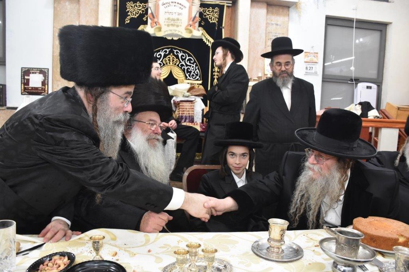 בר מצווה לנכד האדמו"ר מאשלג • גלריה