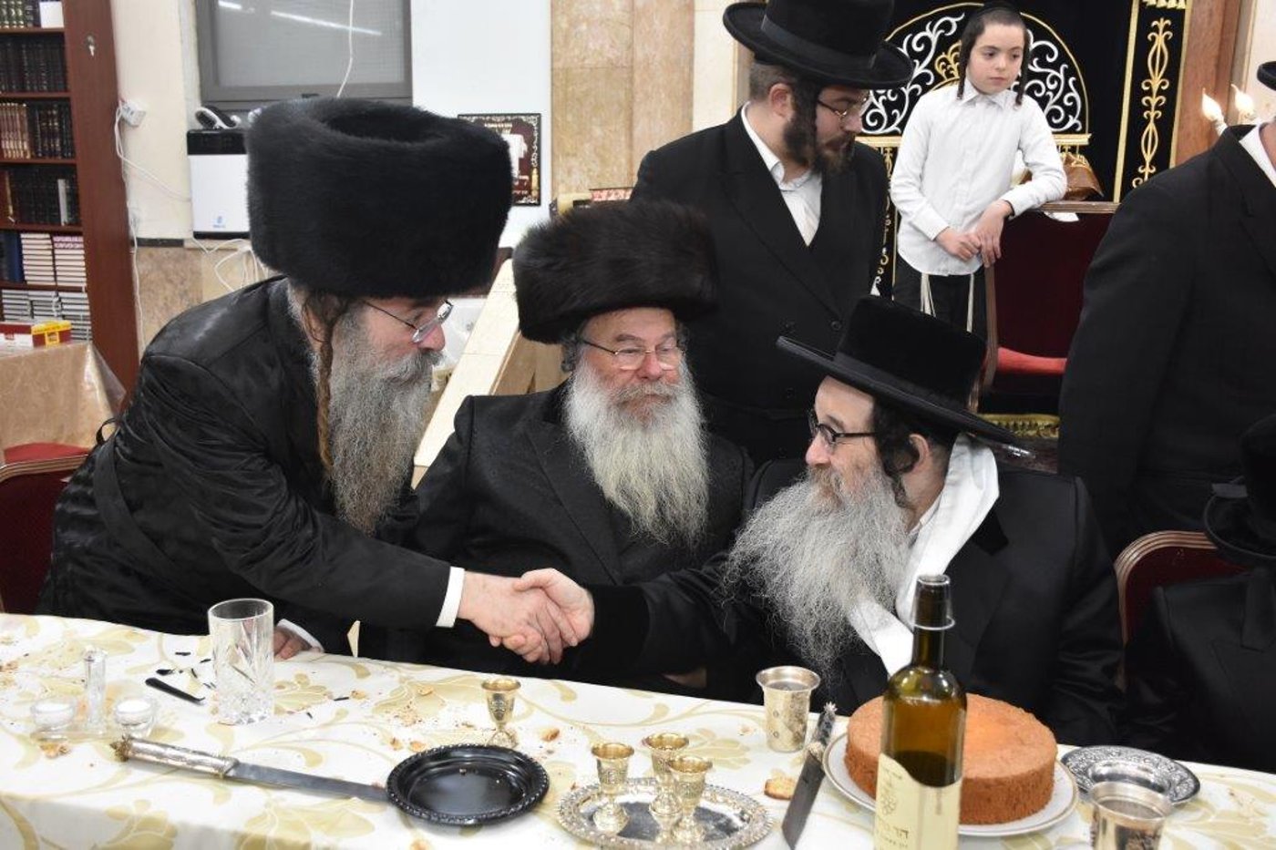 בר מצווה לנכד האדמו"ר מאשלג • גלריה