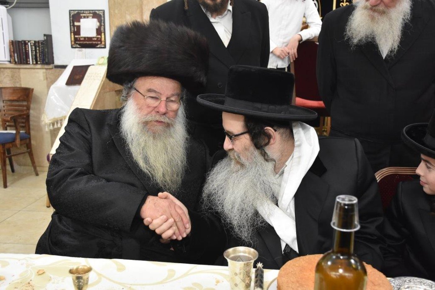 בר מצווה לנכד האדמו"ר מאשלג • גלריה