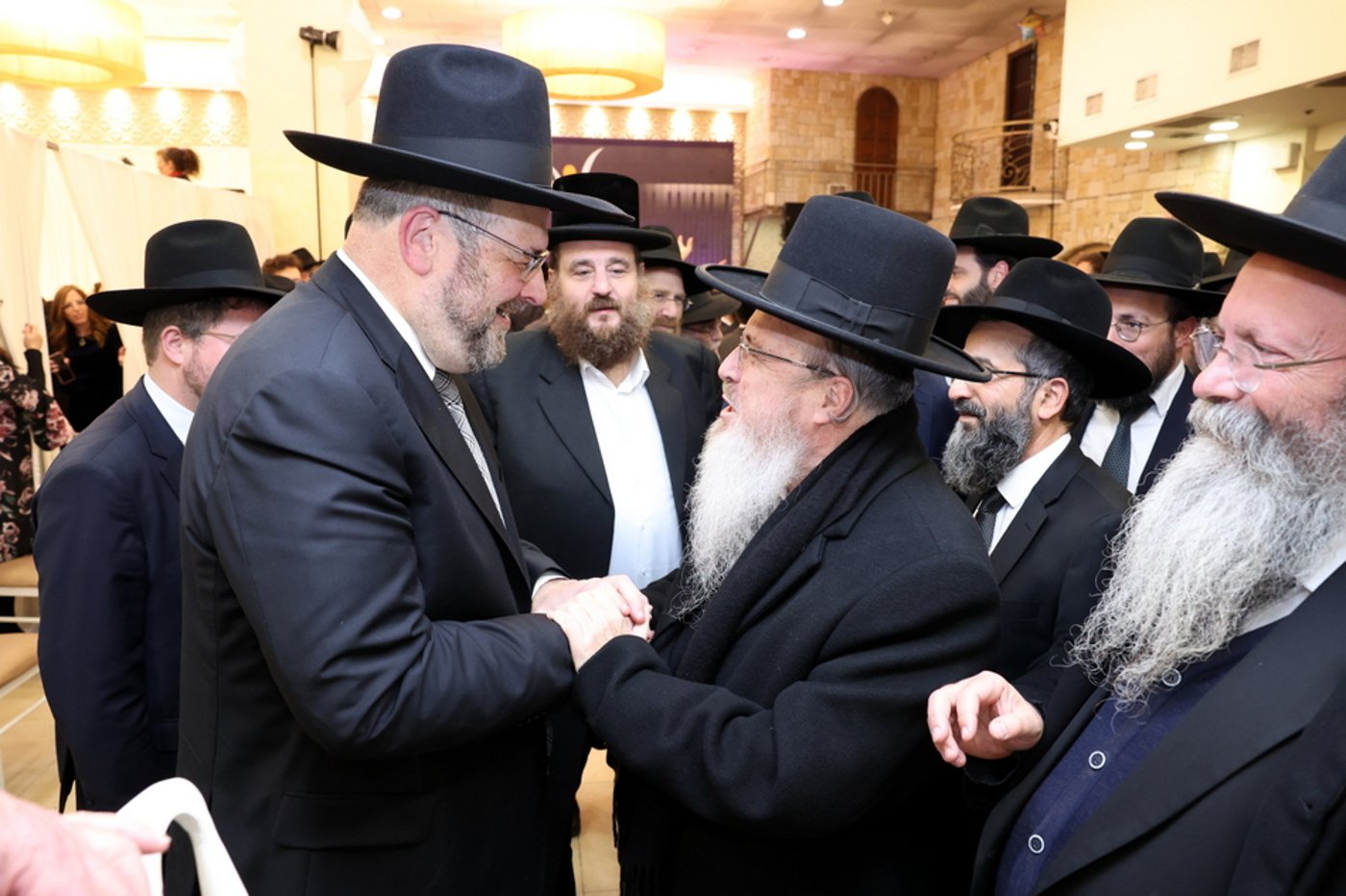 מ"מ וסגן ראש העיר ירושלים חיתן את בתו; כולם באו