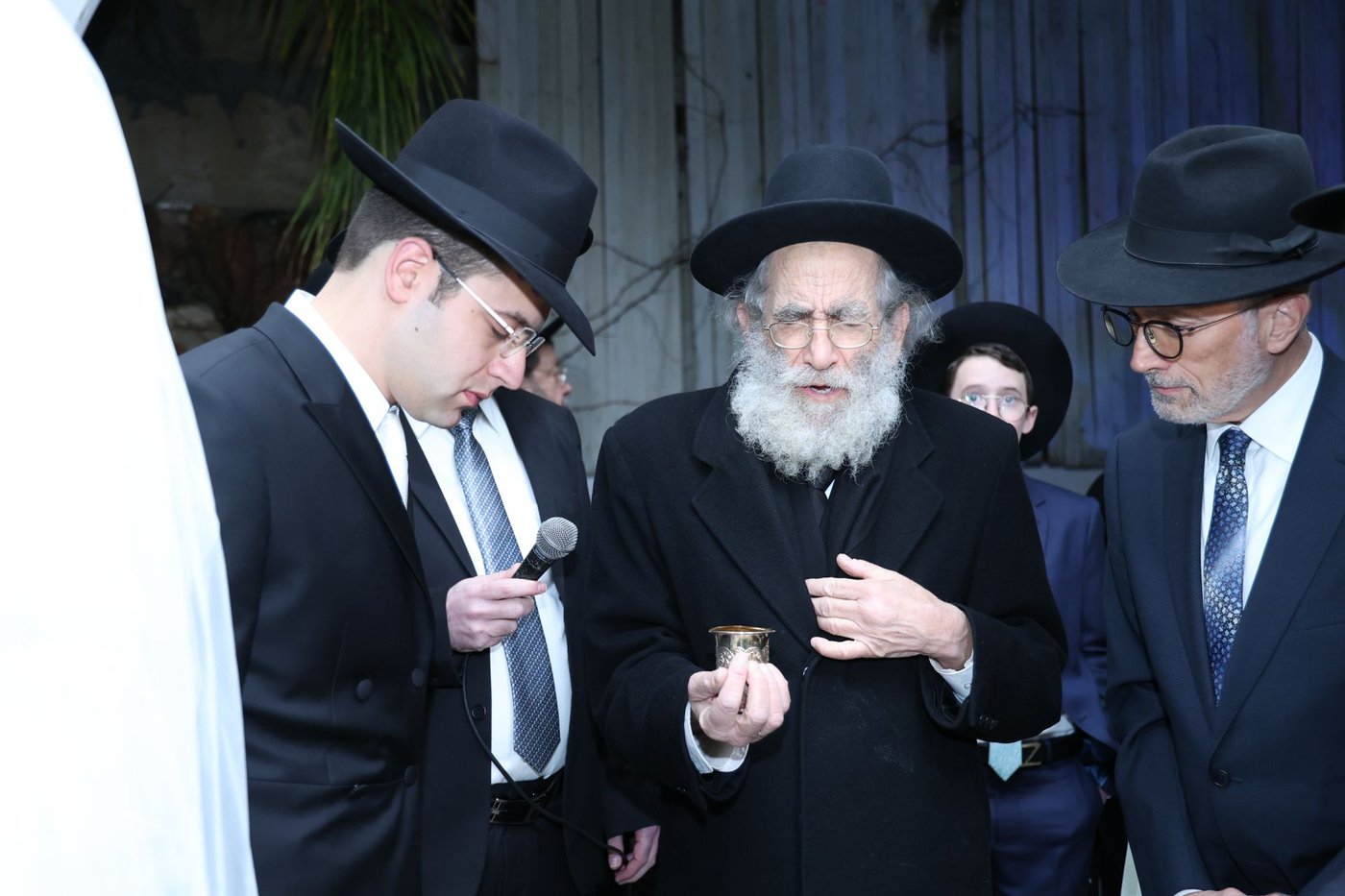 נדיר: חבר 'המועצת' יצא לחתונת נכדו • צפו