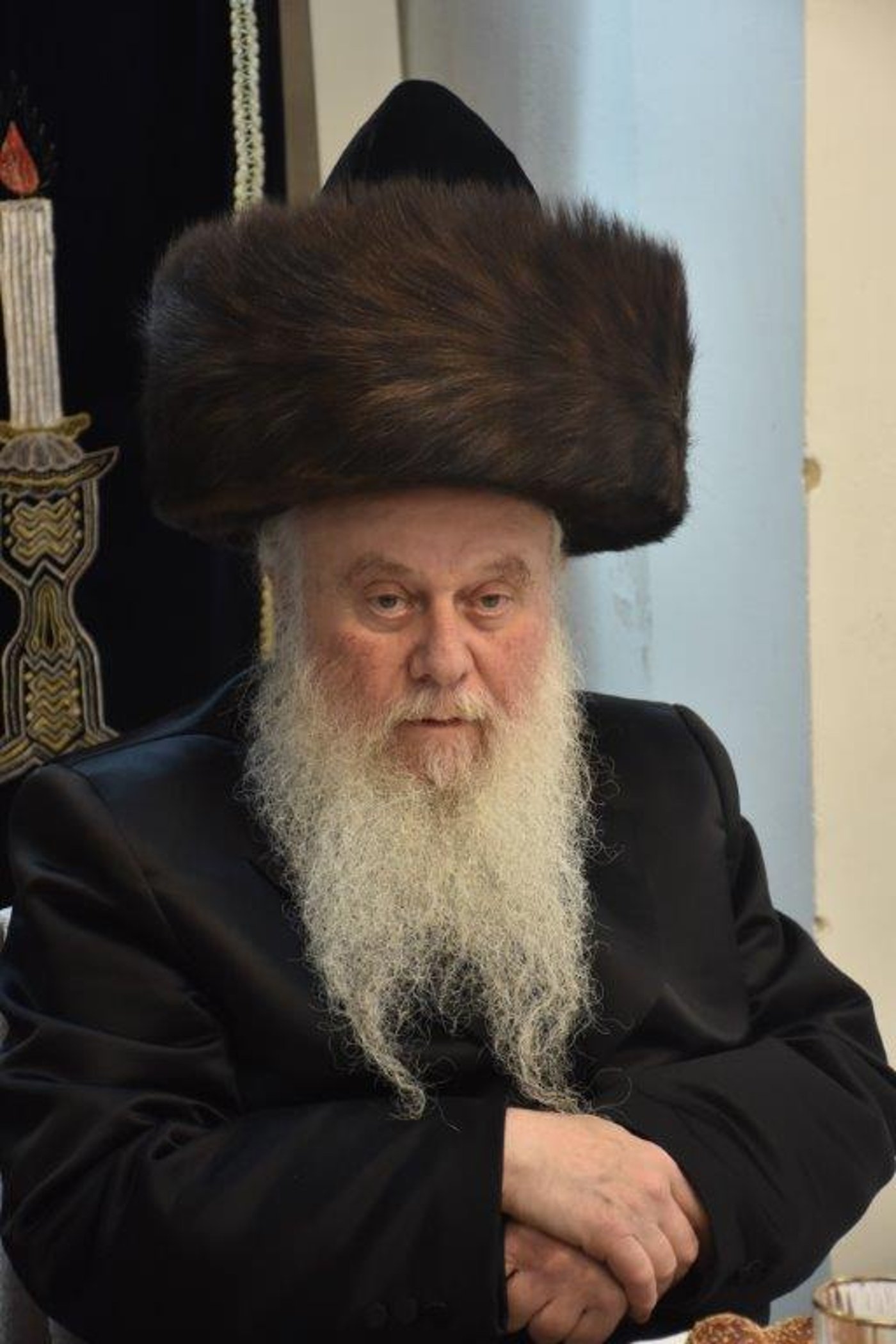 בחצר הקודש וואסלוי חגגו 'שבע ברכות' מרכזית לנכד הרבי