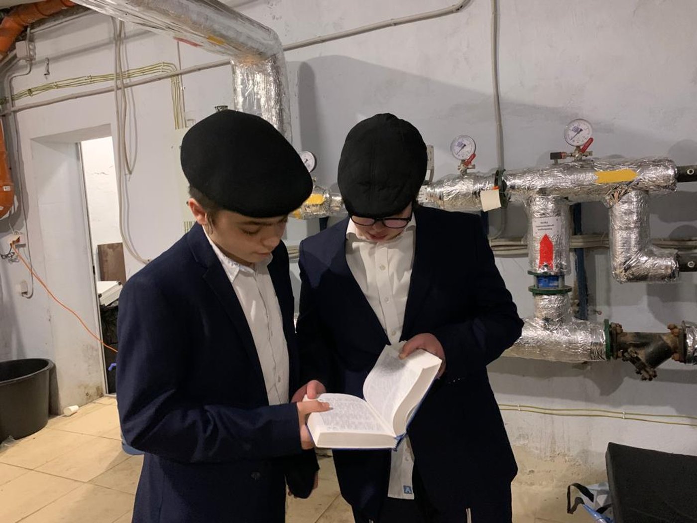 "ויתן לך" במקלט בקייב, עם צאת השבת