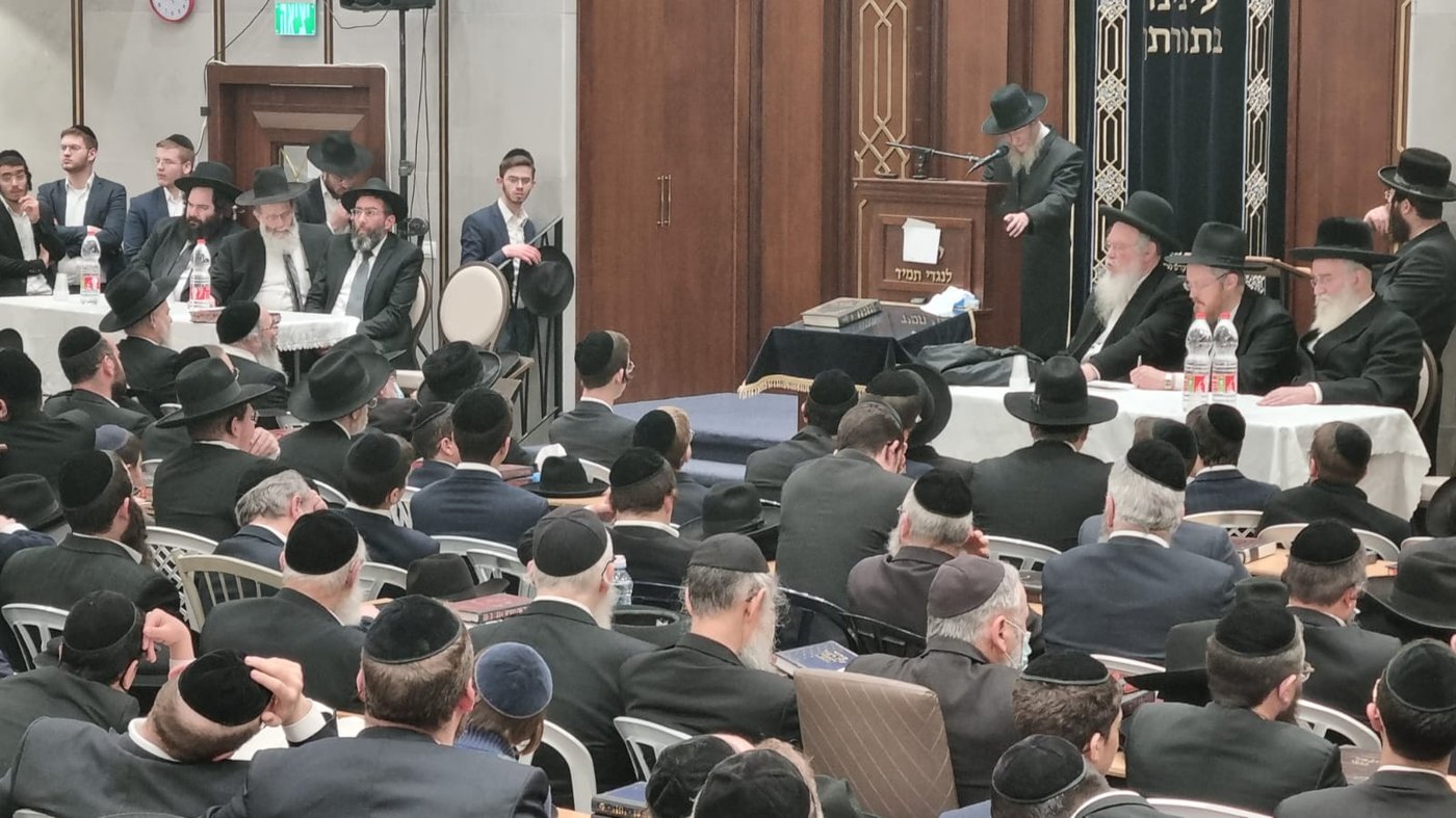 ר' דן זעק 'שמע ישראל' - וספד: "מרן איחד אותנו, אין הגנה"