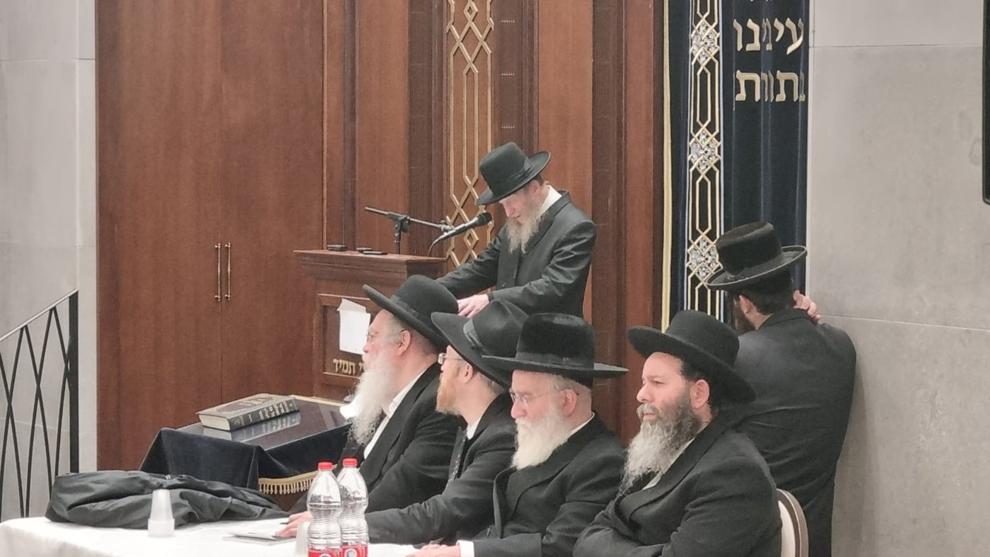 ר' דן זעק 'שמע ישראל' - וספד: "מרן איחד אותנו, אין הגנה"