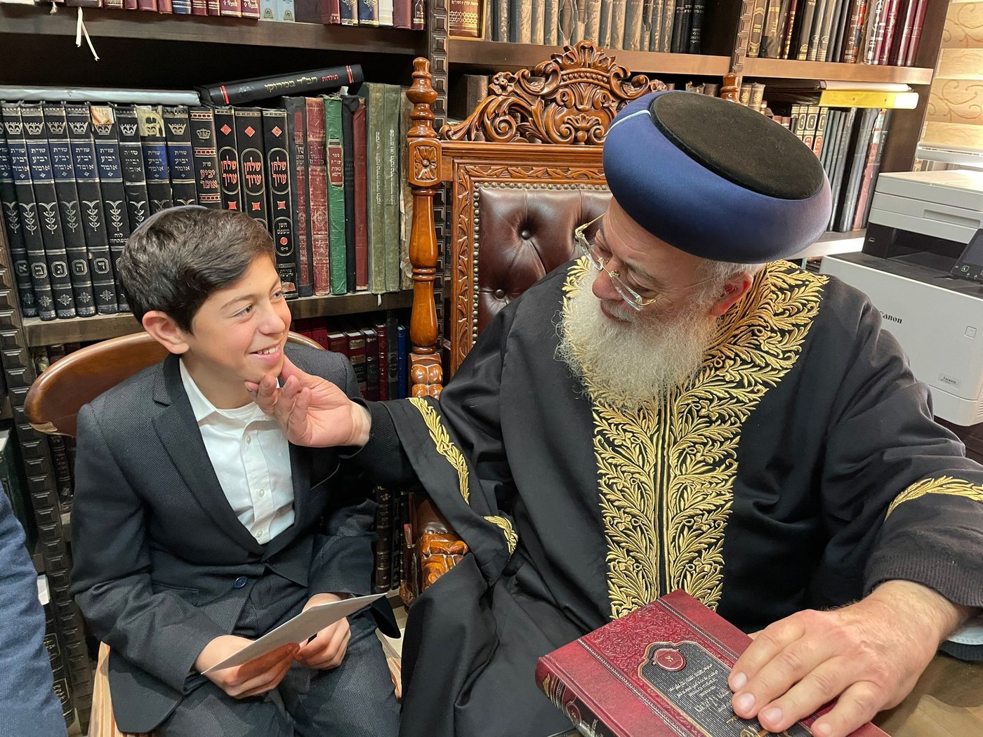 אריה מכלוף דרעי הזמין את גדולי ישראל לבר מצווה