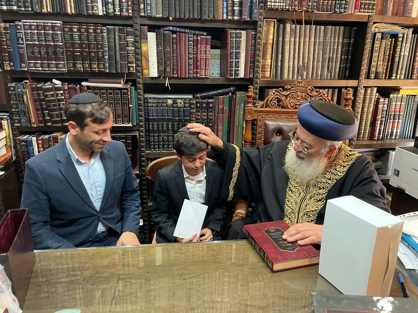 אריה מכלוף דרעי הזמין את גדולי ישראל לבר מצווה