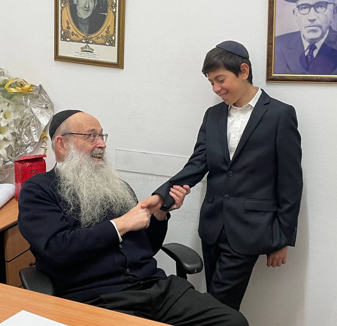 אריה מכלוף דרעי הזמין את גדולי ישראל לבר מצווה