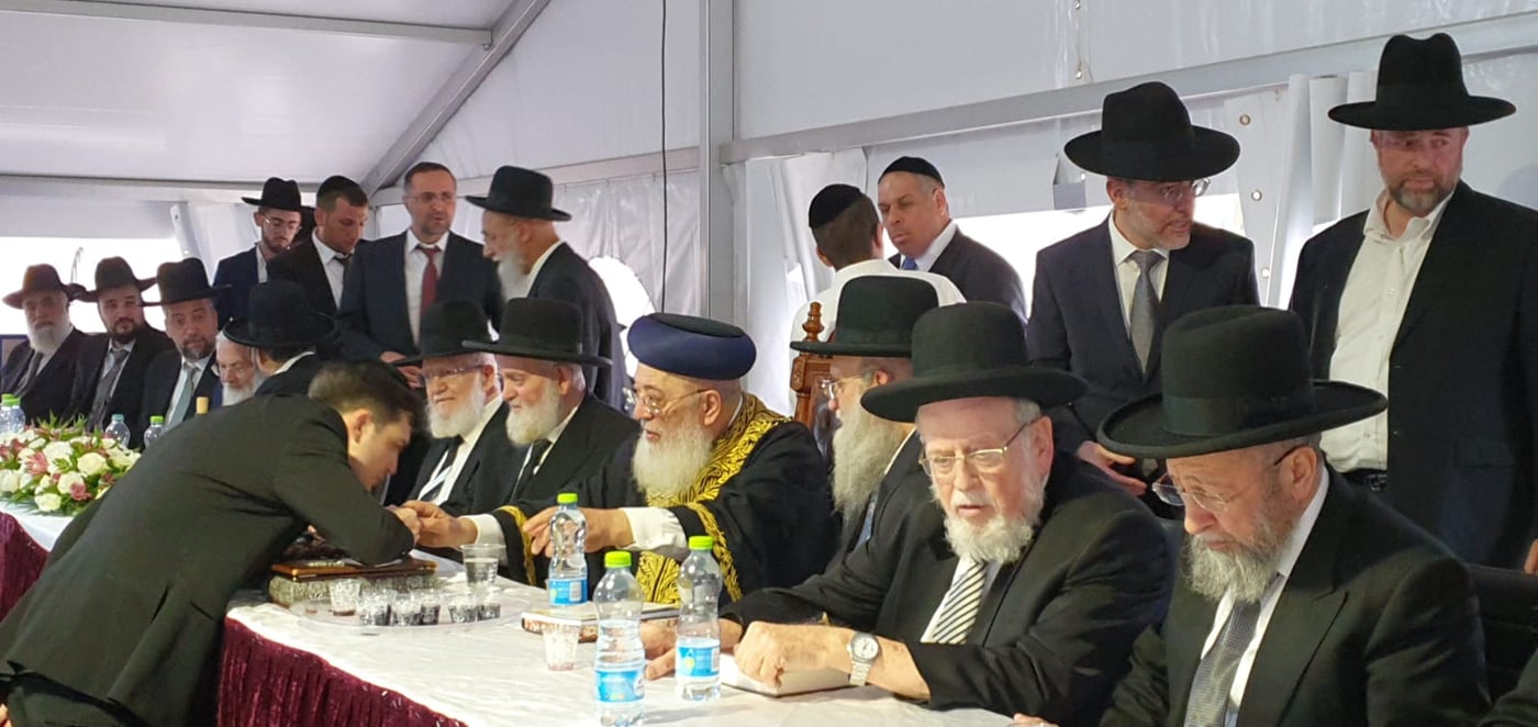 'הקבלת פני רבו' לראשל"צ הגרש"מ עמאר