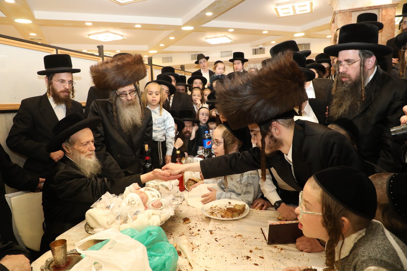 פדיון הבן לנכד המשפיע ולנין האדמו"ר