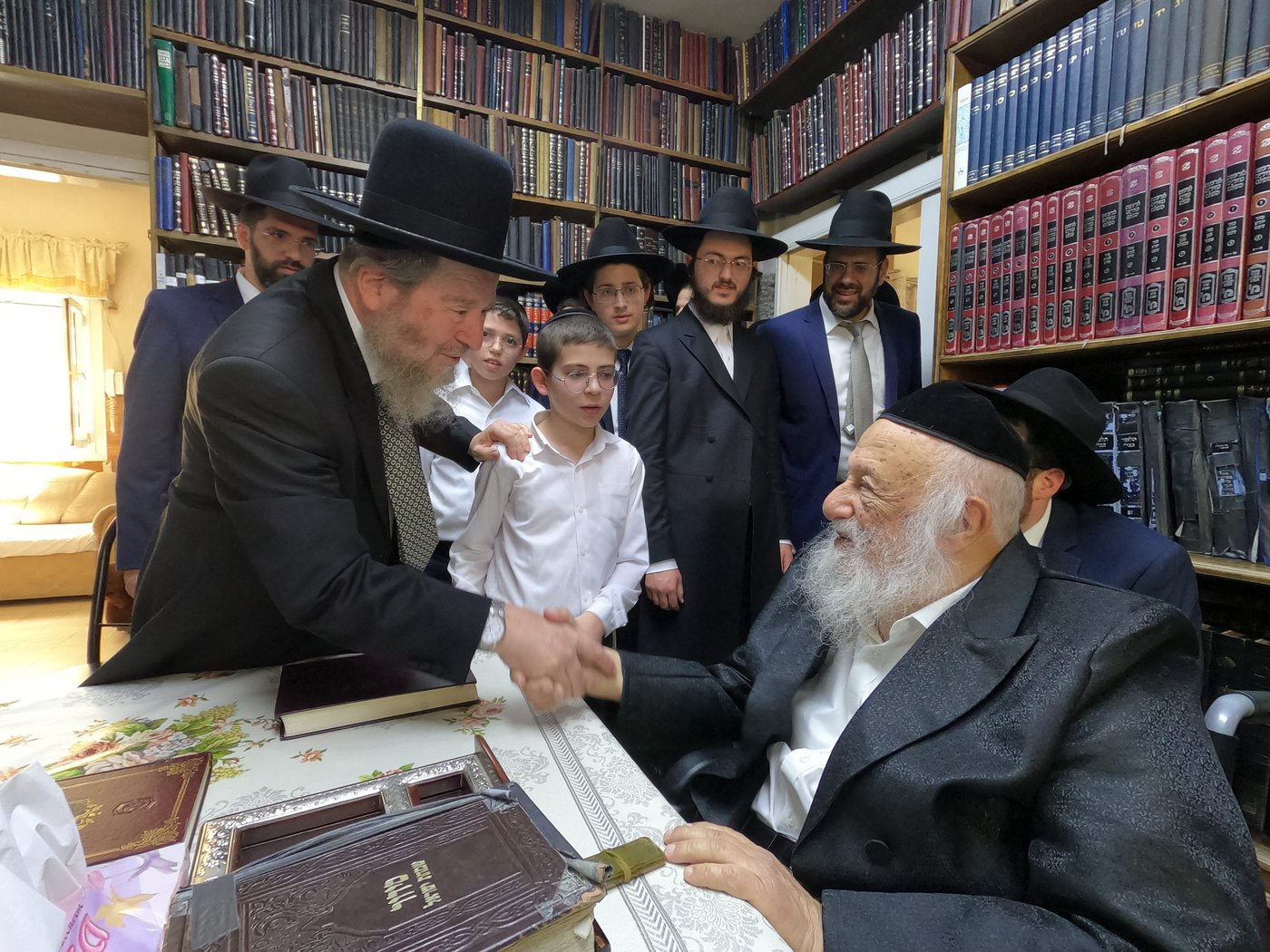 חג הפסח במחיצתו של ראש הישיבה הגאון רבי ברוך דב פוברסקי