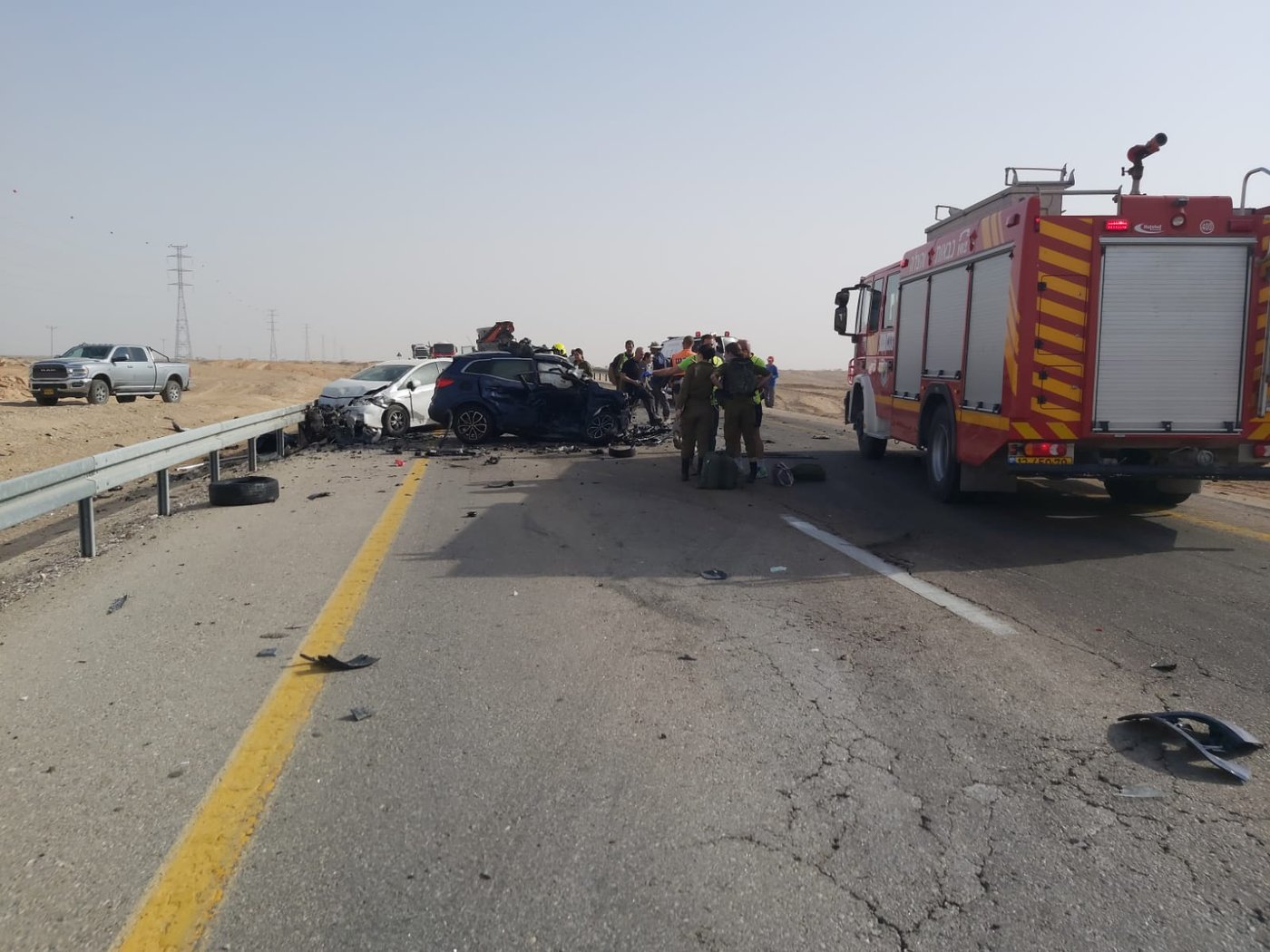 תאונה קטלנית בכביש הערבה: אישה נהרגה