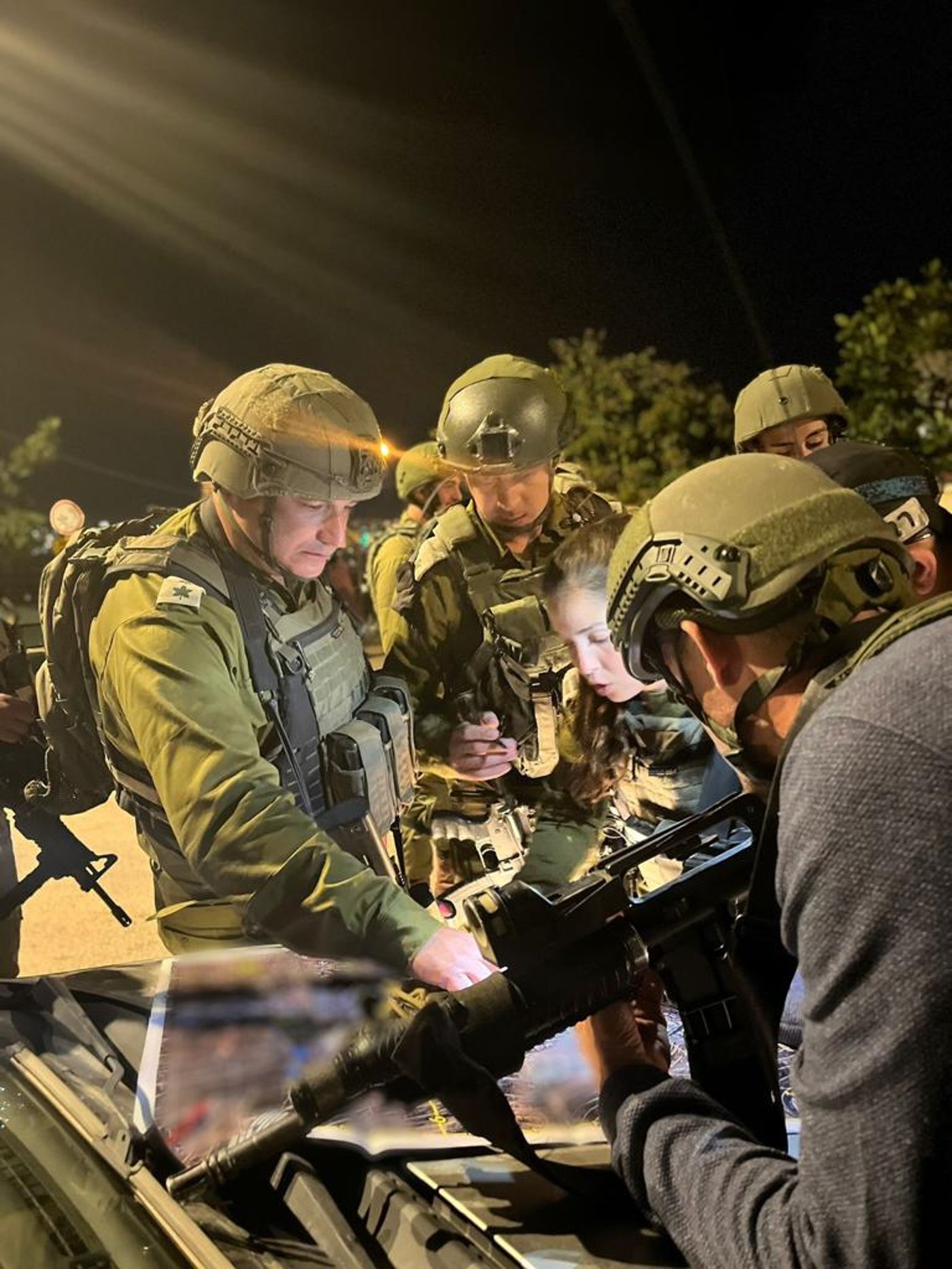 הכוחות בשטח