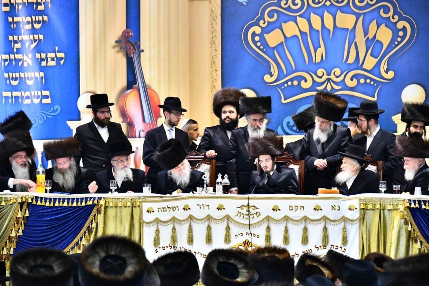 תיעוד: שמחת הברית לבנו של האדמו"ר מסאדיגורה