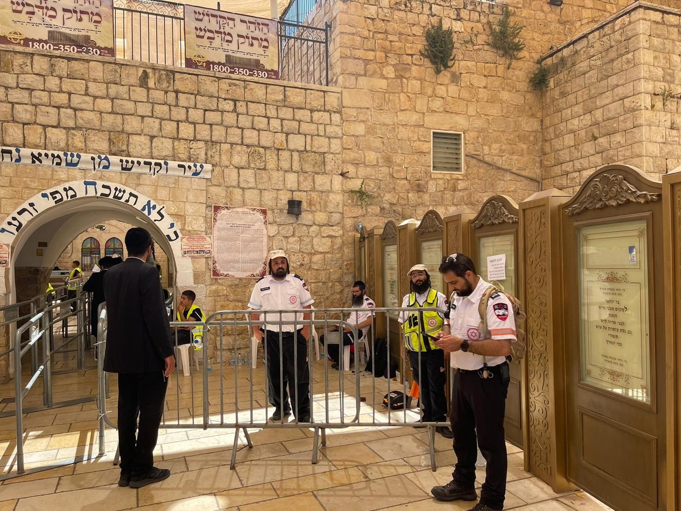 המבצע הגדול של מד"א בהילולת הרשב"י במירון
