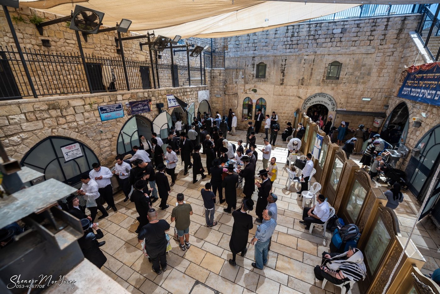 כך נראה ציון הרשב"י, היום • צפו בתיעוד