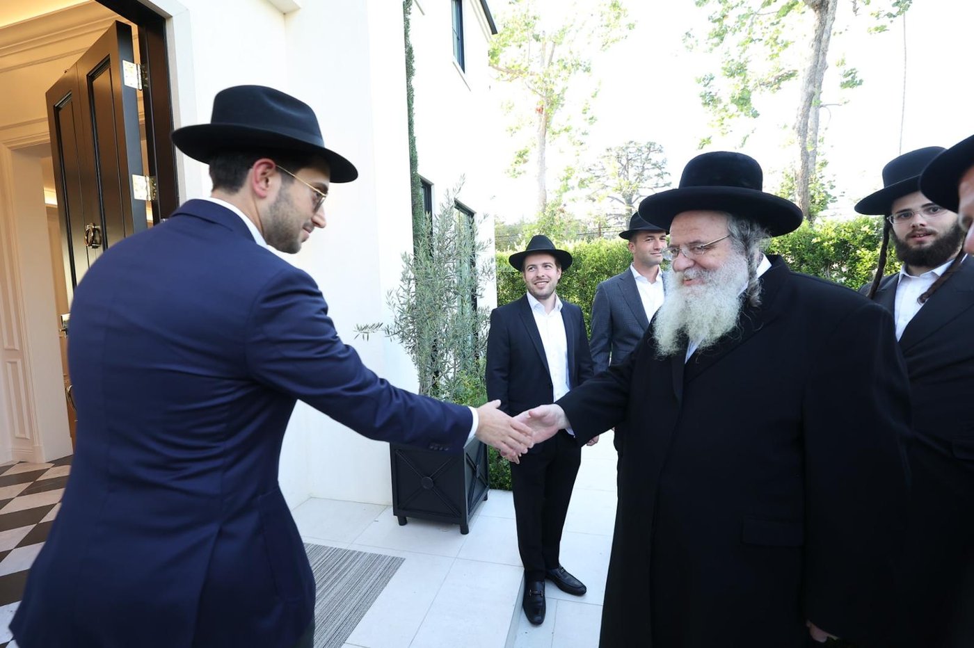 תיעוד: ביקור הגר"ש אלתר בלוס אנג'לס