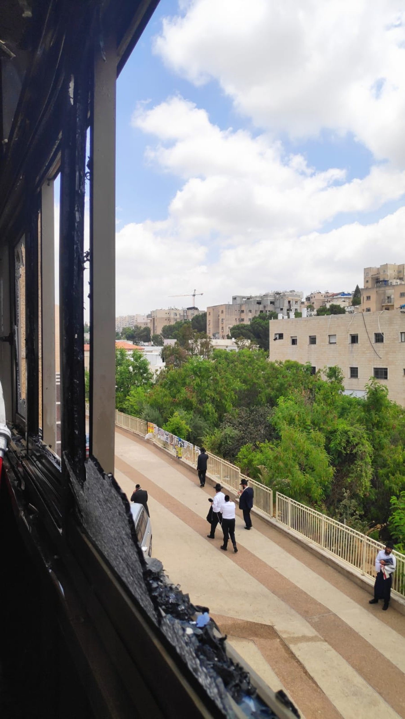 שריפה פרצה בישיבת עטרת שלמה במודיעין עילית
