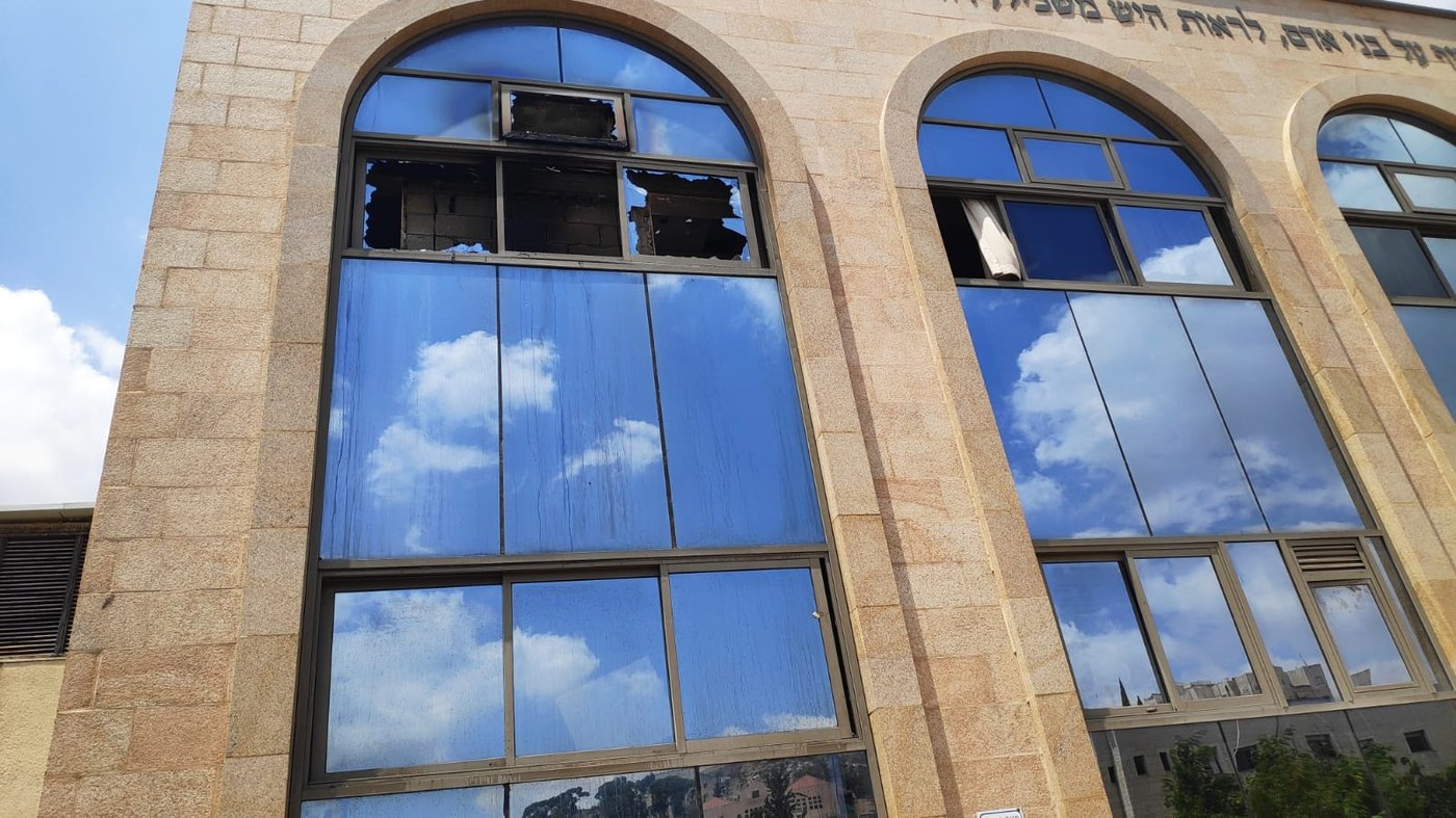 שריפה פרצה בישיבת עטרת שלמה במודיעין עילית