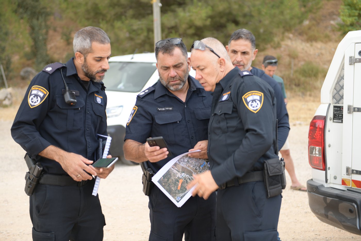 מאות שוטרים יצאו לחפש את מוישי • תיעוד