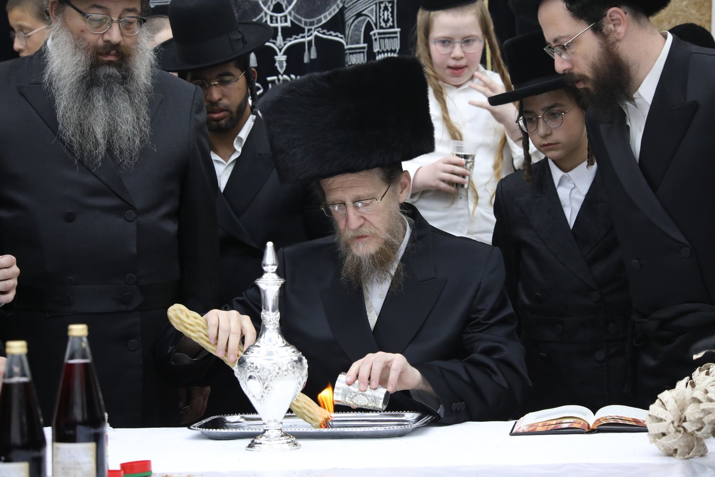 לראשונה: הרבי מאלכסנדר ארה"ב שבת בירושלים