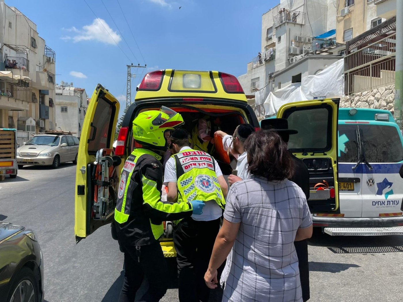 זירת התאונה בבית שמש