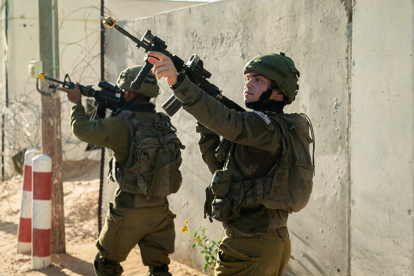 "היתקלות עם מחבלים" בתוך 'עזה הקטנה' בבסיס צאלים