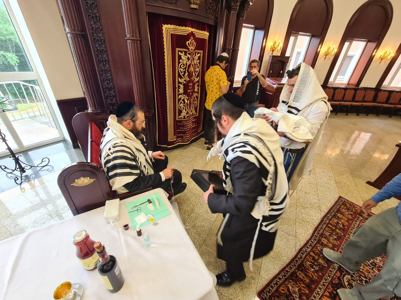 לראשונה מפרוץ המלחמה: ברית בציון 'בעל התניא'