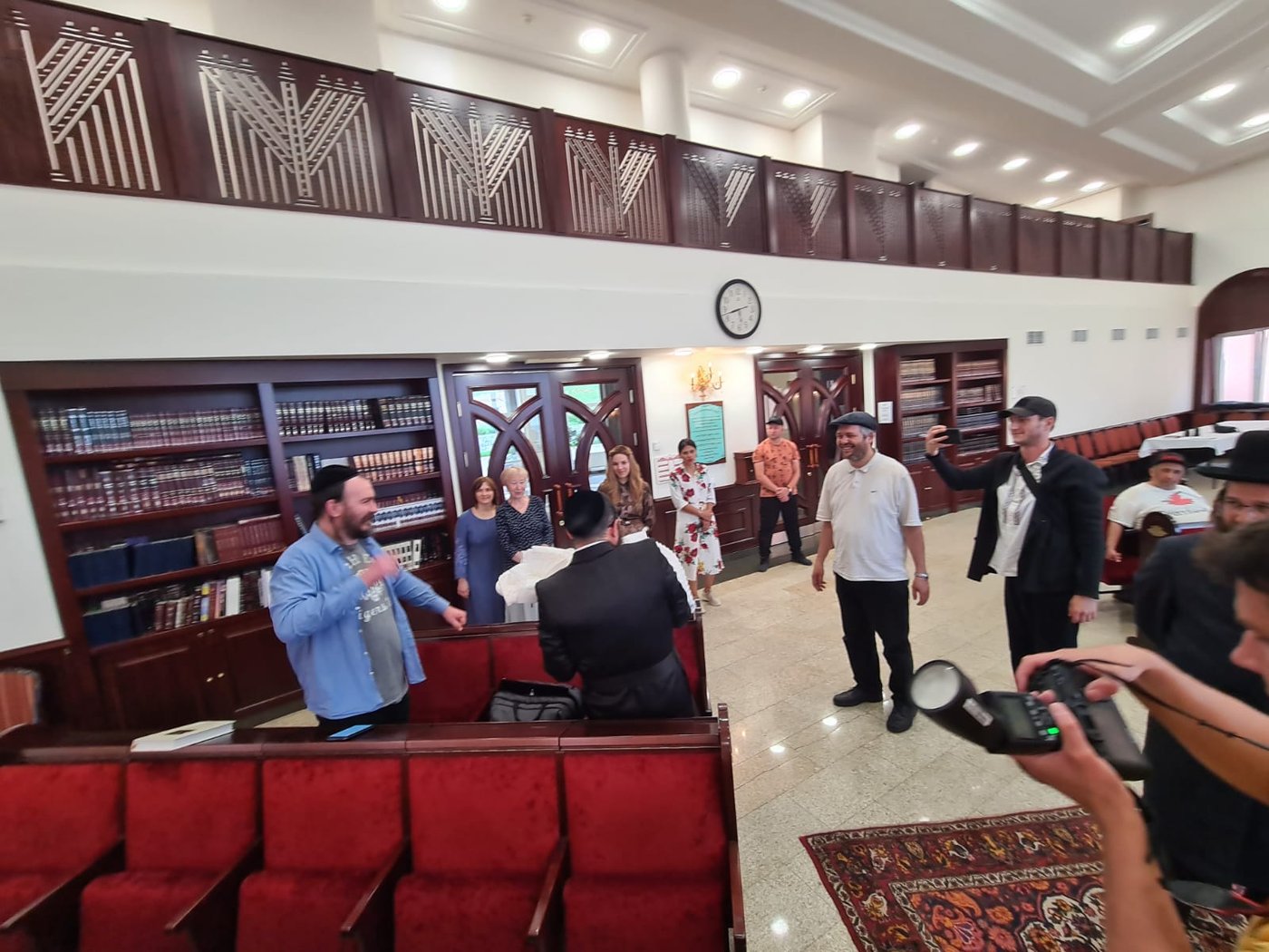 לראשונה מפרוץ המלחמה: ברית בציון 'בעל התניא'