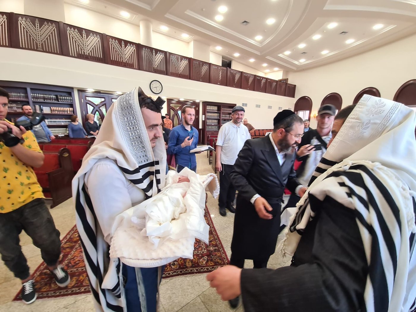 לראשונה מפרוץ המלחמה: ברית בציון 'בעל התניא'