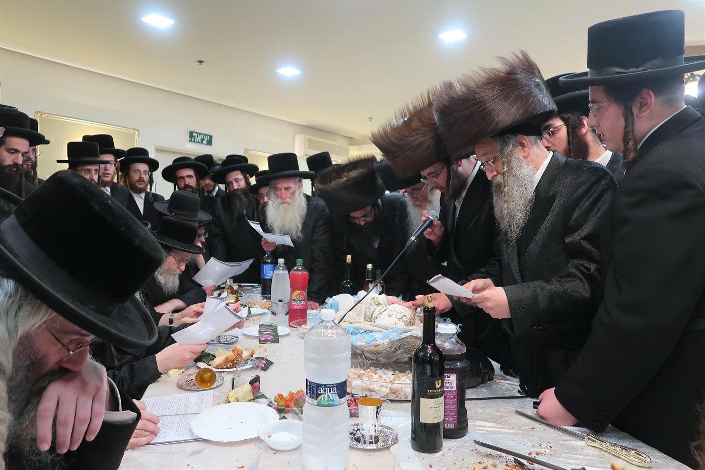 גלריה: פדיון הבן לנכד האב"ד וחתן האדמו"ר