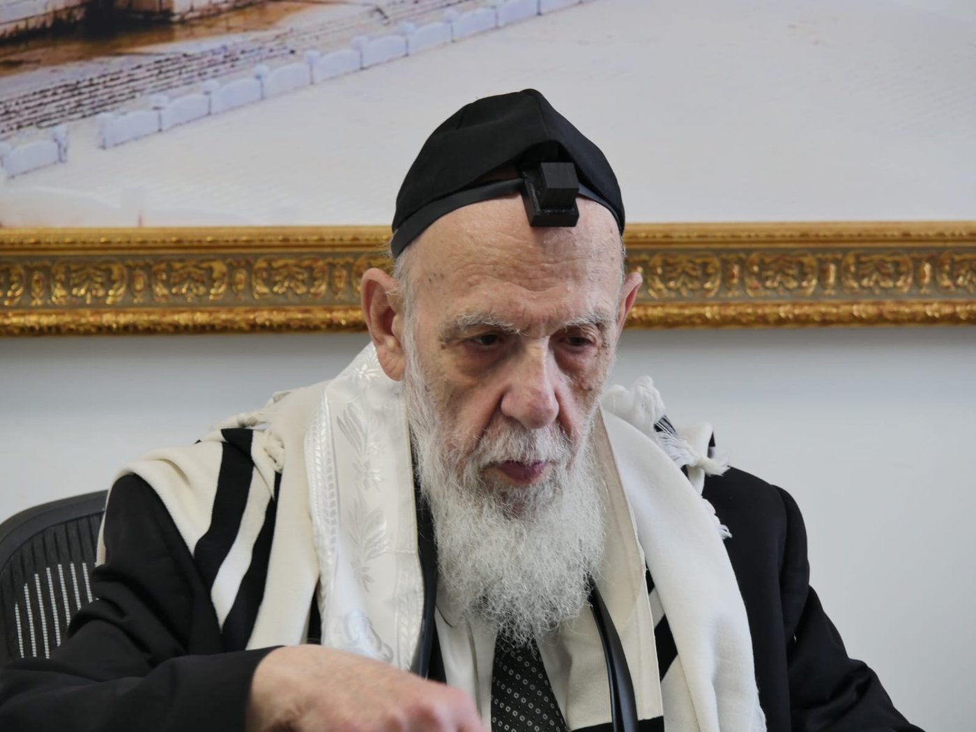 נשיא המועצת הגר"ש כהן