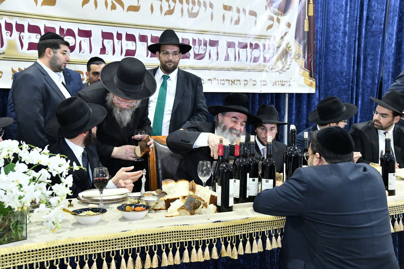 שמחת שבע ברכות לבן זקוני האדמו"ר רבי יקותיאל אבוחצירא