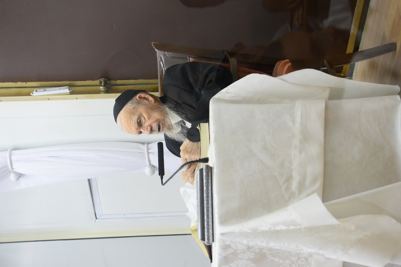 תיעוד מרהיב: נשיא המועצת בן ה-99 במסירת שיעור כללי