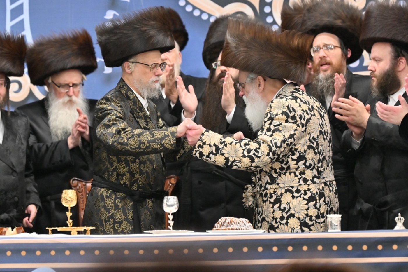 שמחת החתונה לנכד האדמו"רים מויז'ניץ וויען