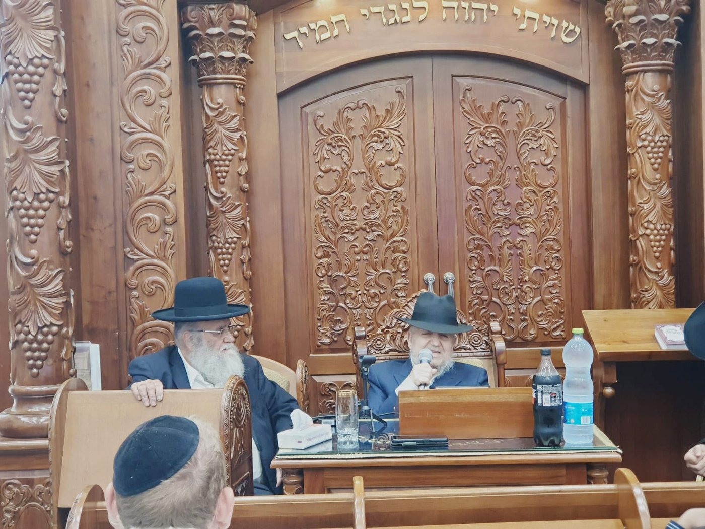 תיעוד: הגר"מ מאזוז במסע חיזוק בדרום הארץ