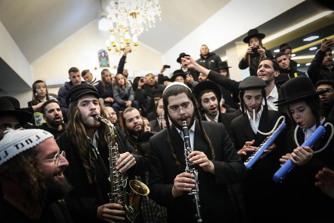 אומן, ערב ראש השנה: תיעוד סוחף מהאווירה בציון רבי נחמן