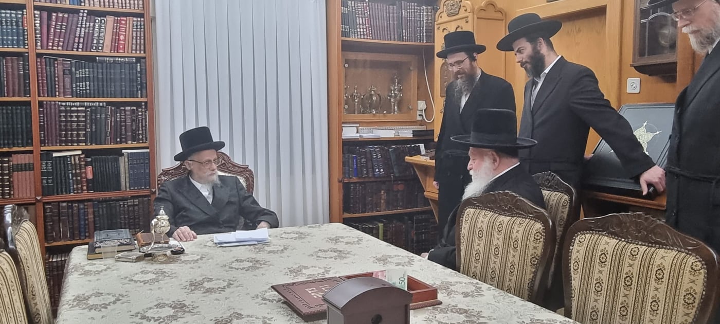 כך יצחק גולדקנופף התקבל בבתיהם גדולי ראשי הישיבות והאדמו"רים